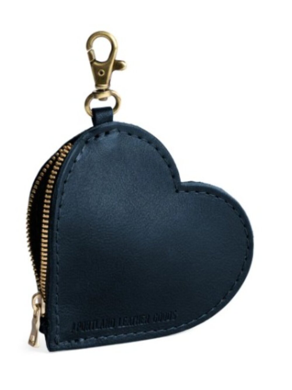 Portland Leather Goods Heart Pouch